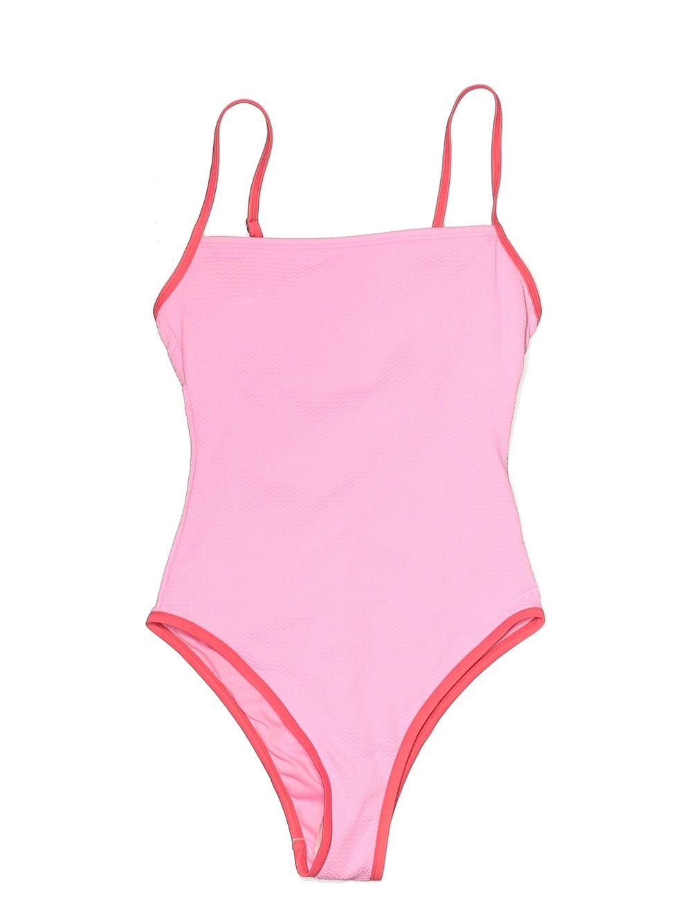 NWT wild fable Pink One-Piece Swimsuit with Coral Trim